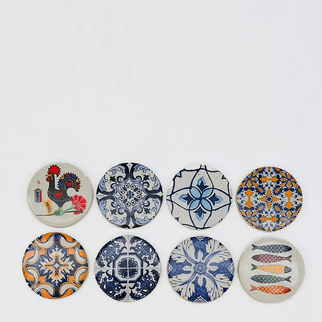 luisa-paix-o-magnets-c-ramique-portugaise-motif-1-6cm image 1