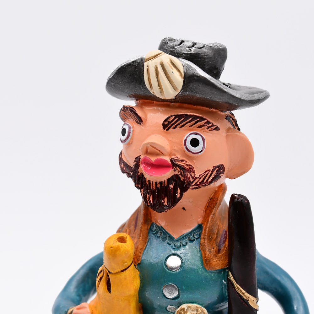 luisa-paix-o-marques-pombal-25cm-statuette-argile-sign-e image 7