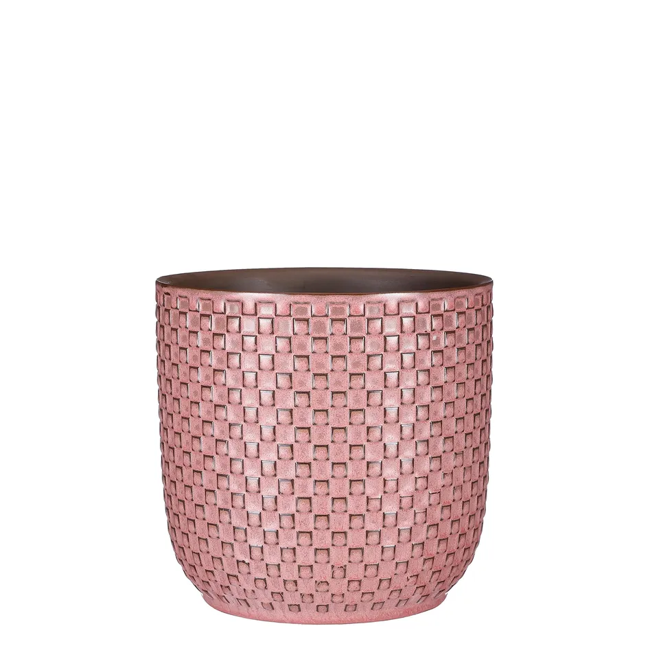 mica-decorations-daan-pot-c-ramique-rose-clair-19-cm image 1