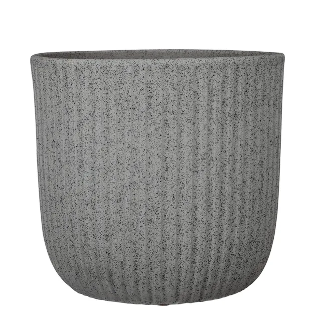 mica-dante-pot-rond-cache-pot-gris-27x30-cm image 1