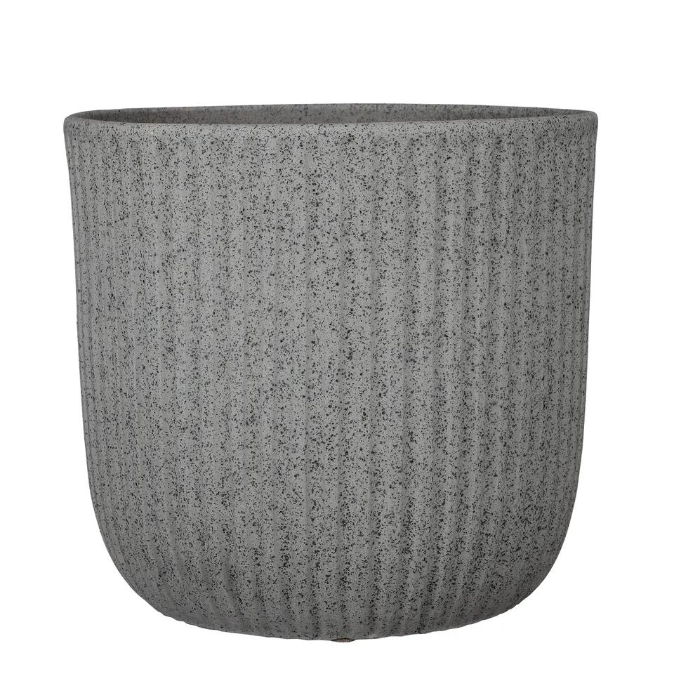 mica-dante-pot-rond-cache-pot-gris-27x30-cm image 1