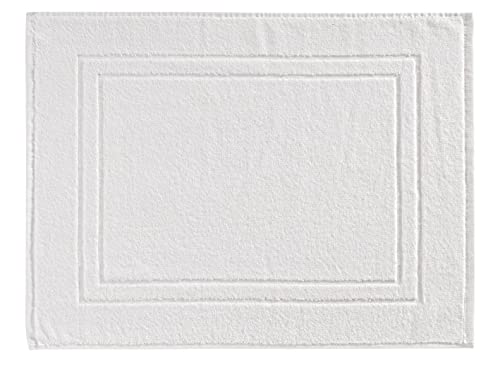 baroni-home-tessile-tapis-de-bain-coton-blanc-45x60-cm image 6