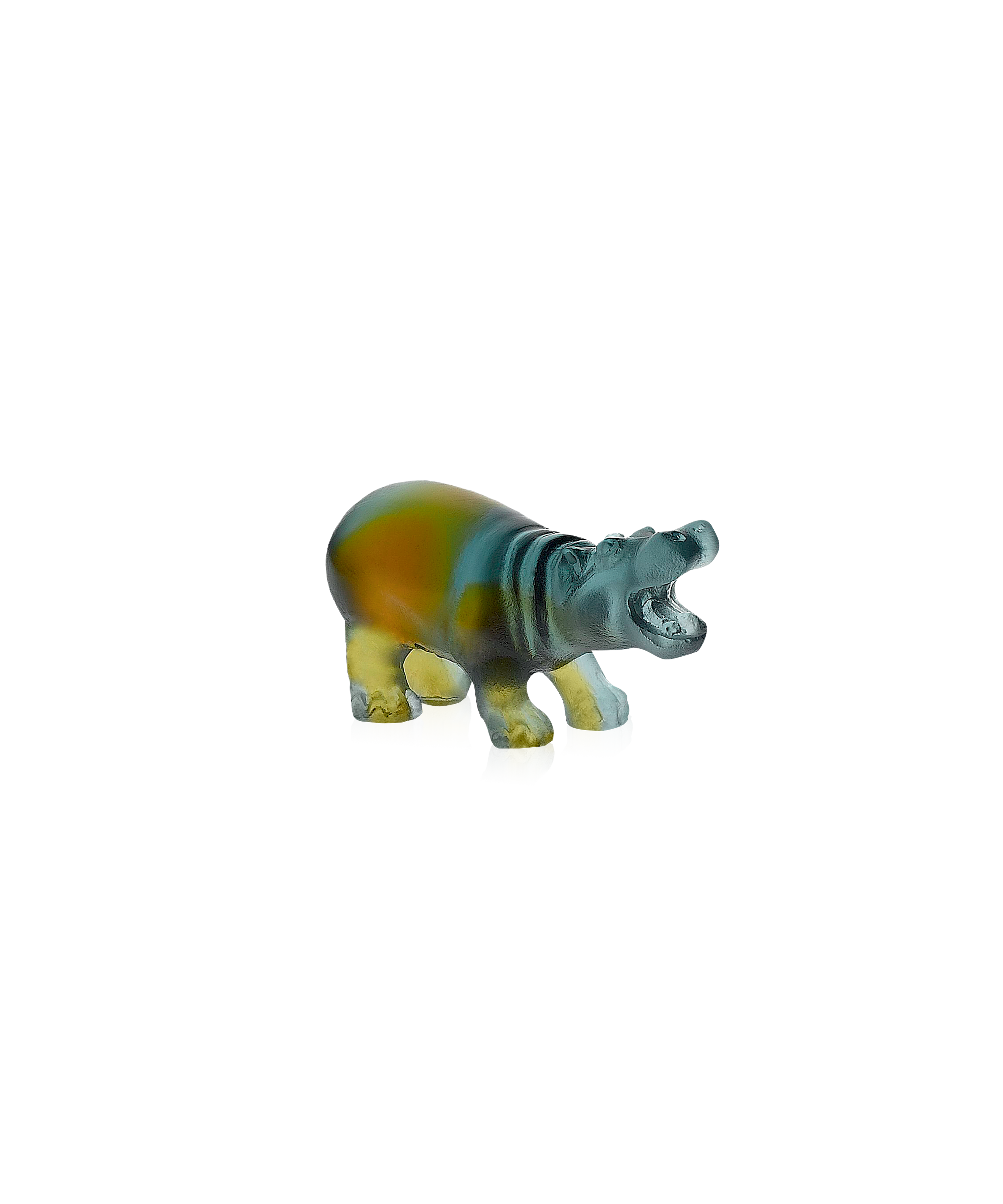 daum-univers-animalier-mini-hippopotame-sculpture-cristal-mini image 1
