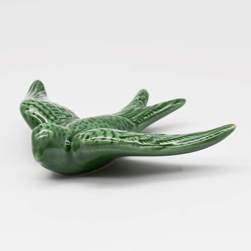 luisa-paix-o-hirondelle-c-ramique-verte-14-cm-murale image 3