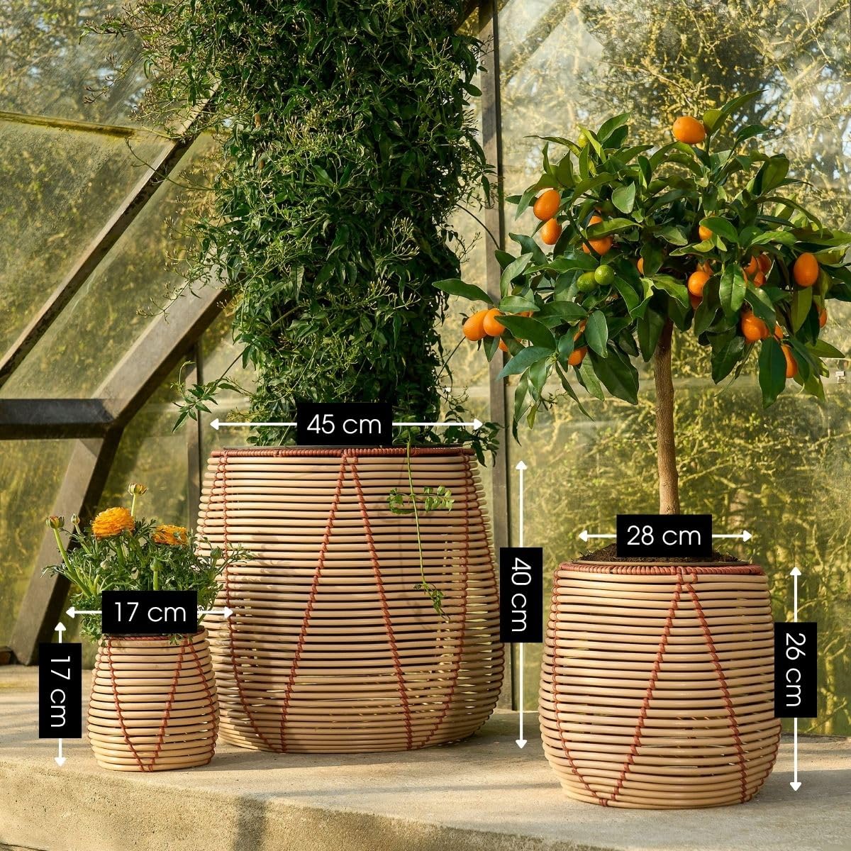 mica-decorations-cancun-pot-fleur-lot-3-beige-recycl image 3