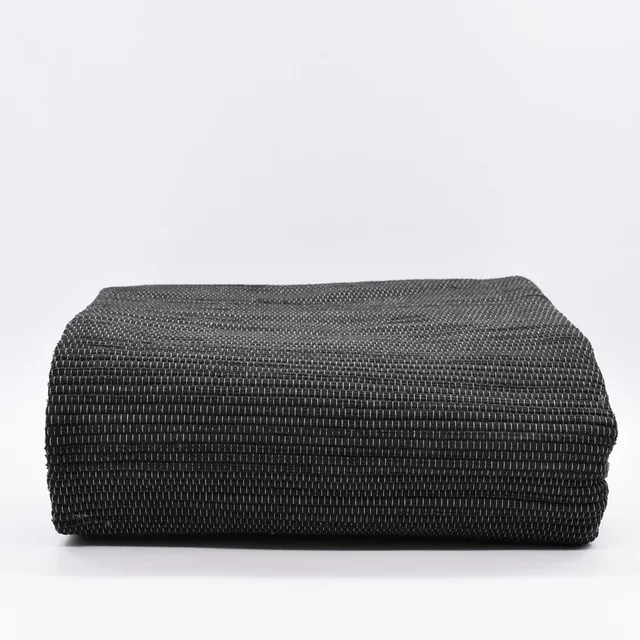 luisa-paix-o-tapis-artisanal-200x140-cm-noir-recycl image 1
