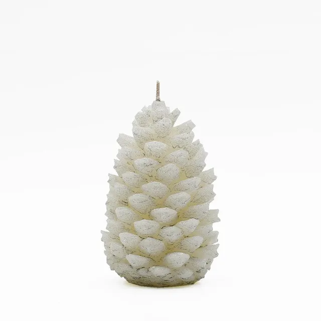 luisa-paix-o-pinha-bougie-d-corative-pomme-de-pin-cire image 1