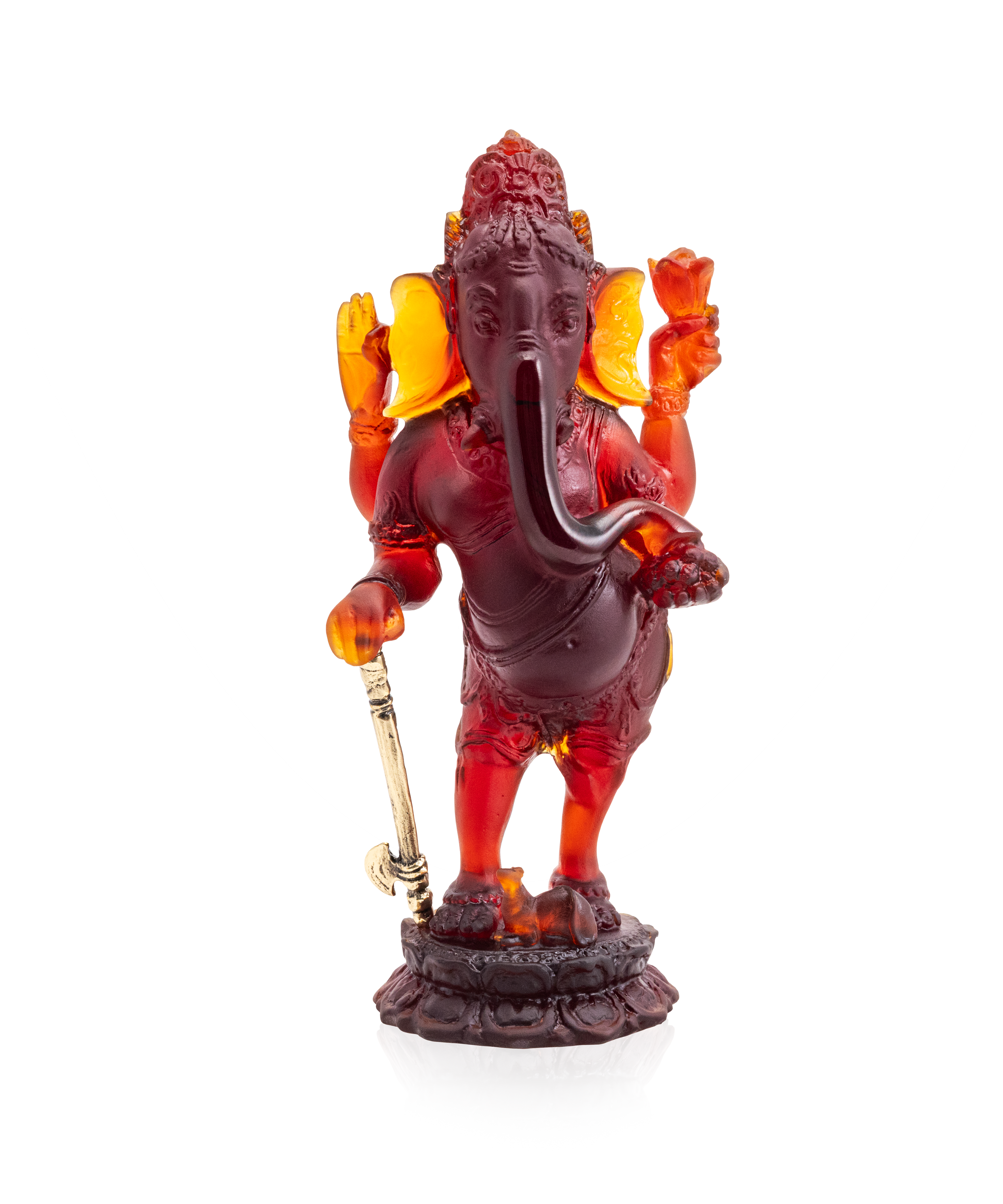 daum-art-cristal-ganesha-sculpture-divinit image 1
