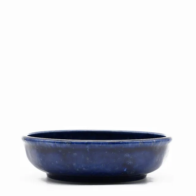 luisa-paix-o-abbey-assiette-haute-gr-s-bleu-20cm-0-7l image 1