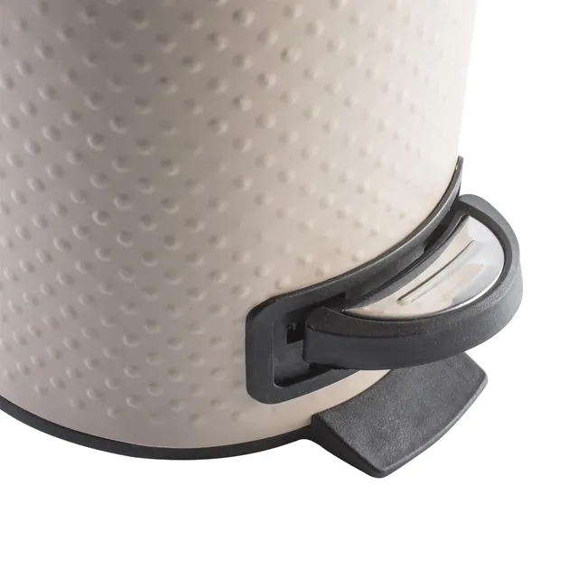 baroni-home-cestineria-poubelle-salle-de-bain-p-dale-taupe-17x21x25-cm-acier image 1