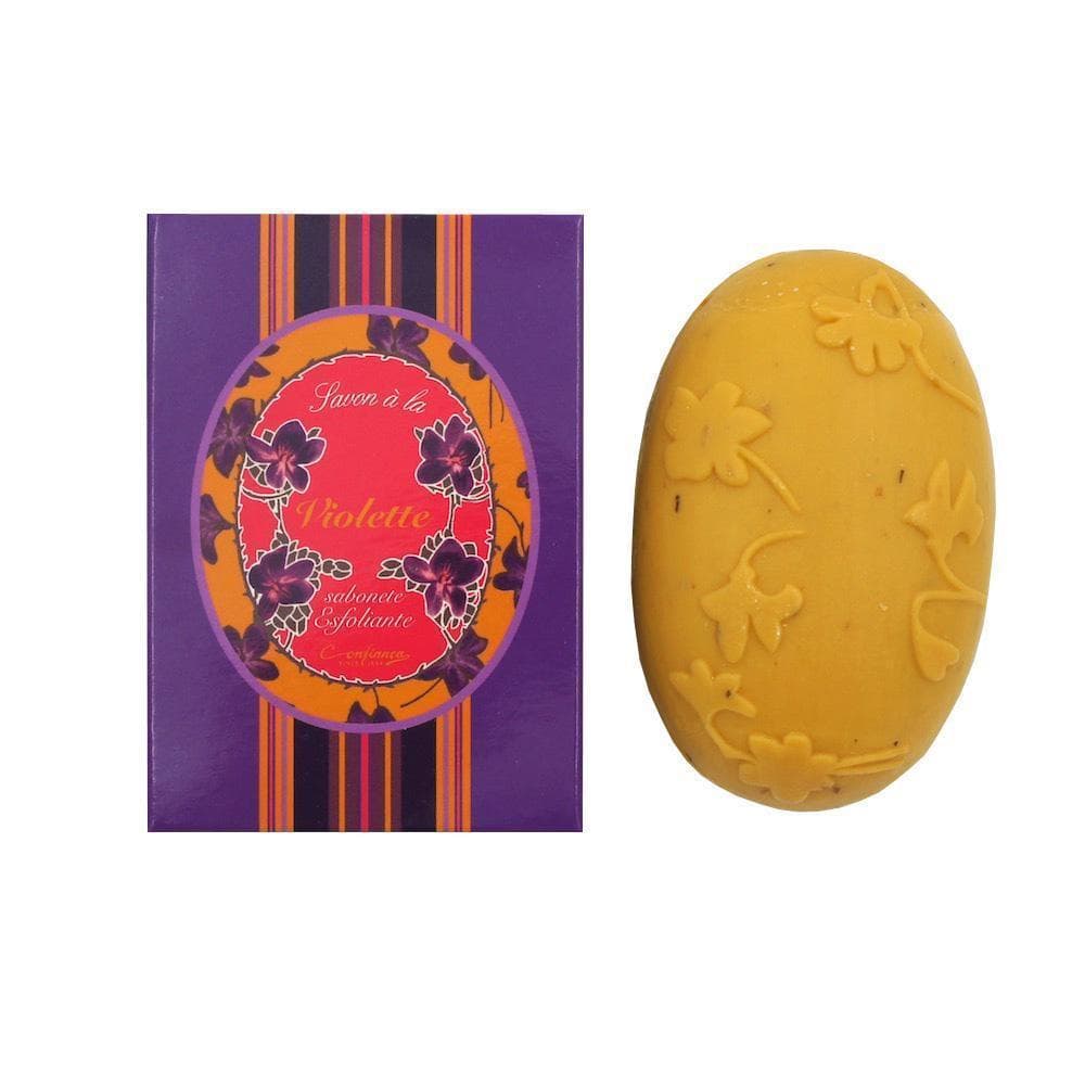 luisa-paix-o-savon-violette-exfoliant-jaune-150g-karit image 2