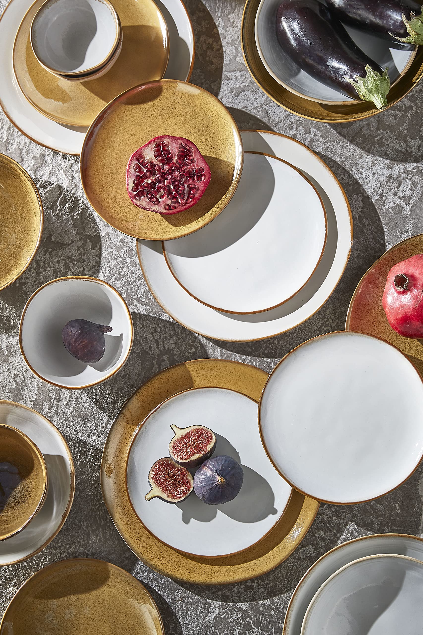 mica-decorations-tabo-dish-saladier-ocre-23-5-cm image 6