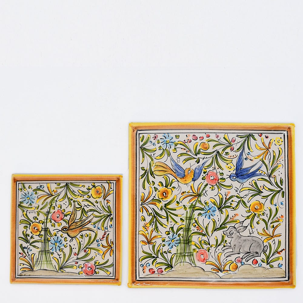 luisa-paix-o-azulejo-coimbra-10x10cm-carreau-bleu image 1
