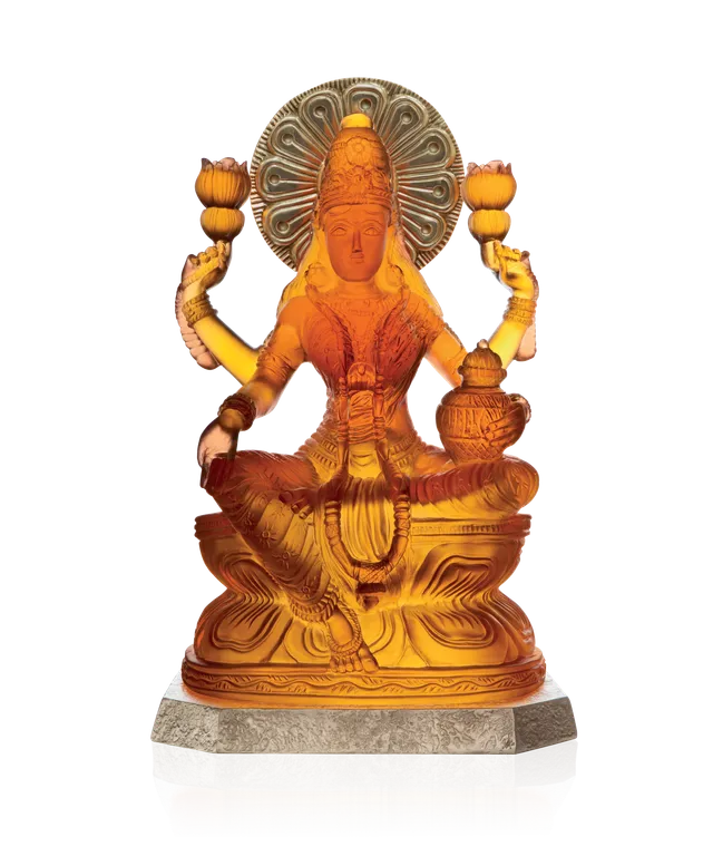 daum-lakshmi-xl-sculpture-cristal-88-ex image 1