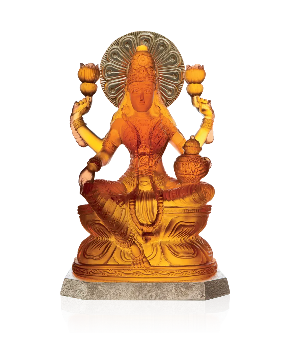 daum-lakshmi-xl-sculpture-cristal-88-ex image 1