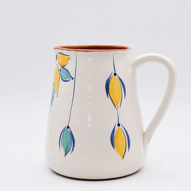 luisa-paix-o-vaisselle-portugaise-carafe-terre-cuite-jaune-1-5l image 1