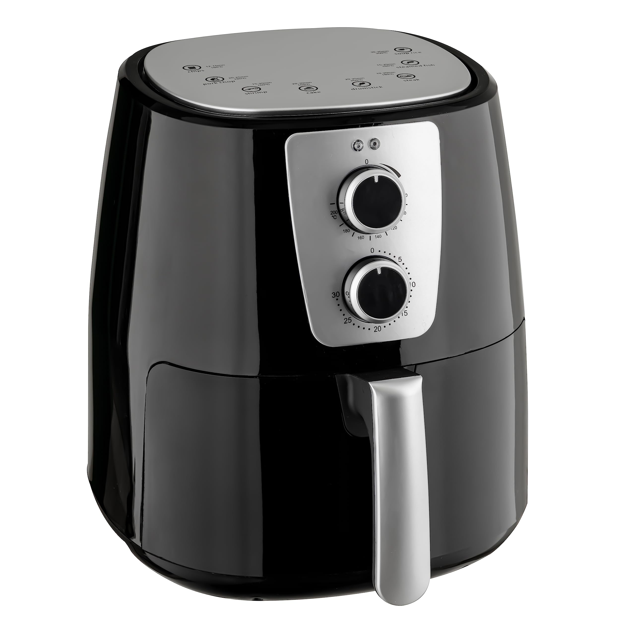 baroni-home-cucina-friteuse-sans-huile-5-2-l-1300w-air-chaud image 1
