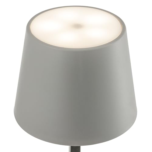 baroni-home-illuminazione-lampe-table-led-grise-11x11x26-cm image 6