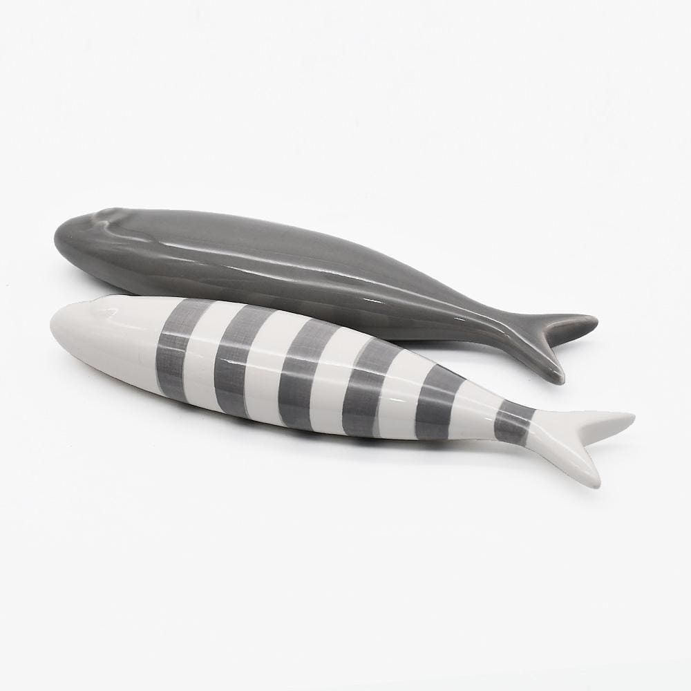 luisa-paix-o-sardines-c-ramique-gris-mauve-lot-de-2-murales-17-cm image 1