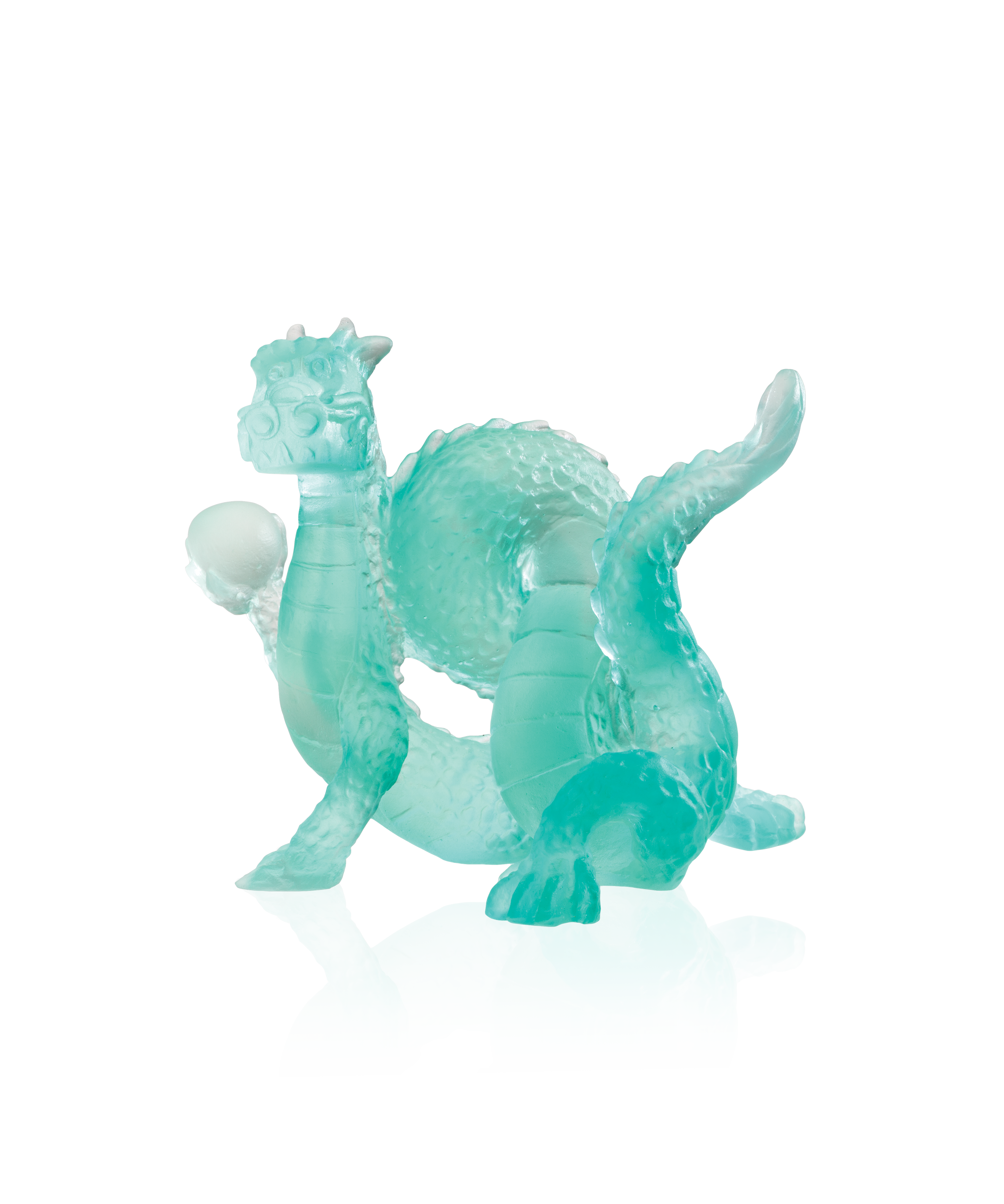 daum-univers-animalier-dragon-horoscope-sculpture-verte image 1