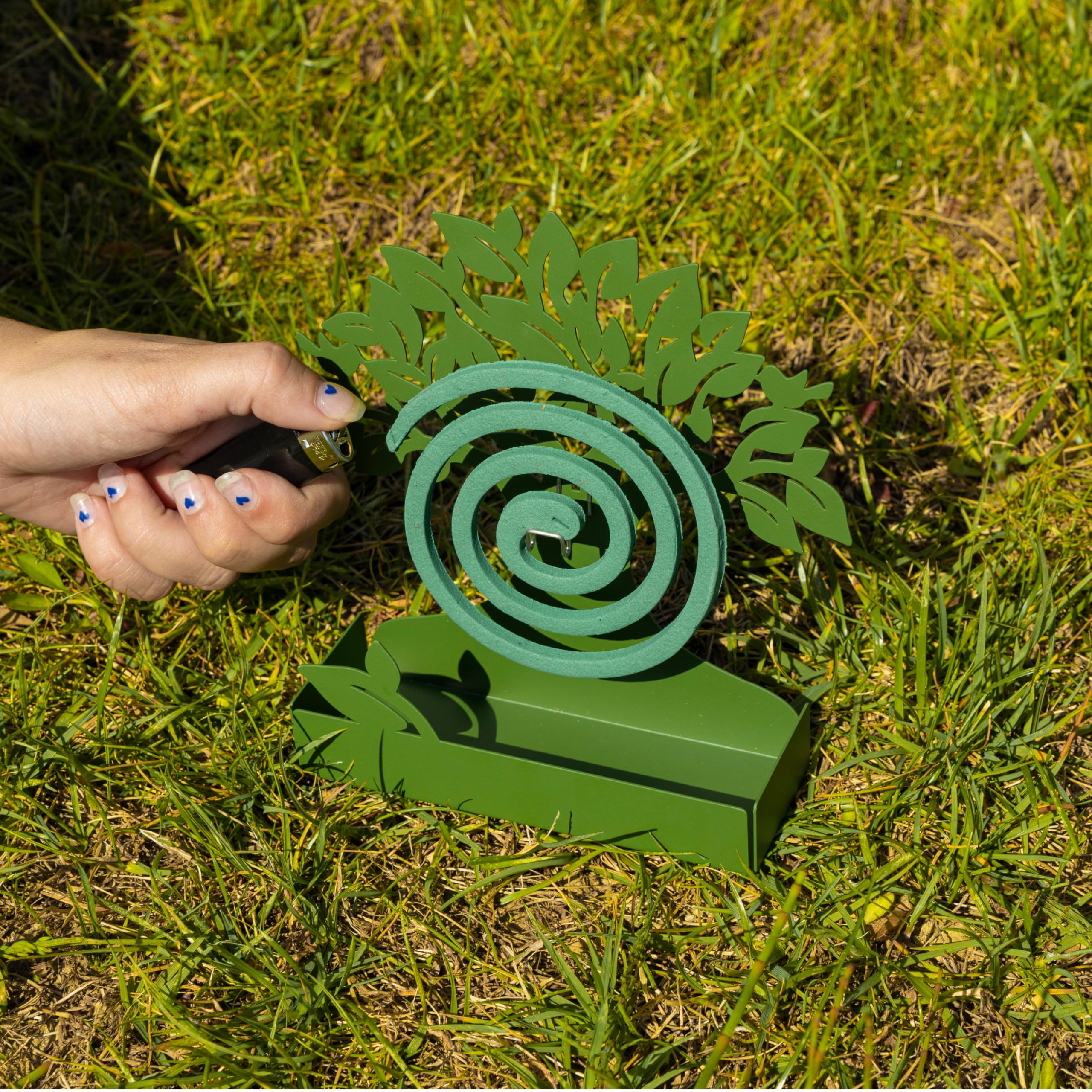 baroni-home-decorazioni-porte-spirale-anti-moustiques-arbre-vert-lot-de-3 image 7