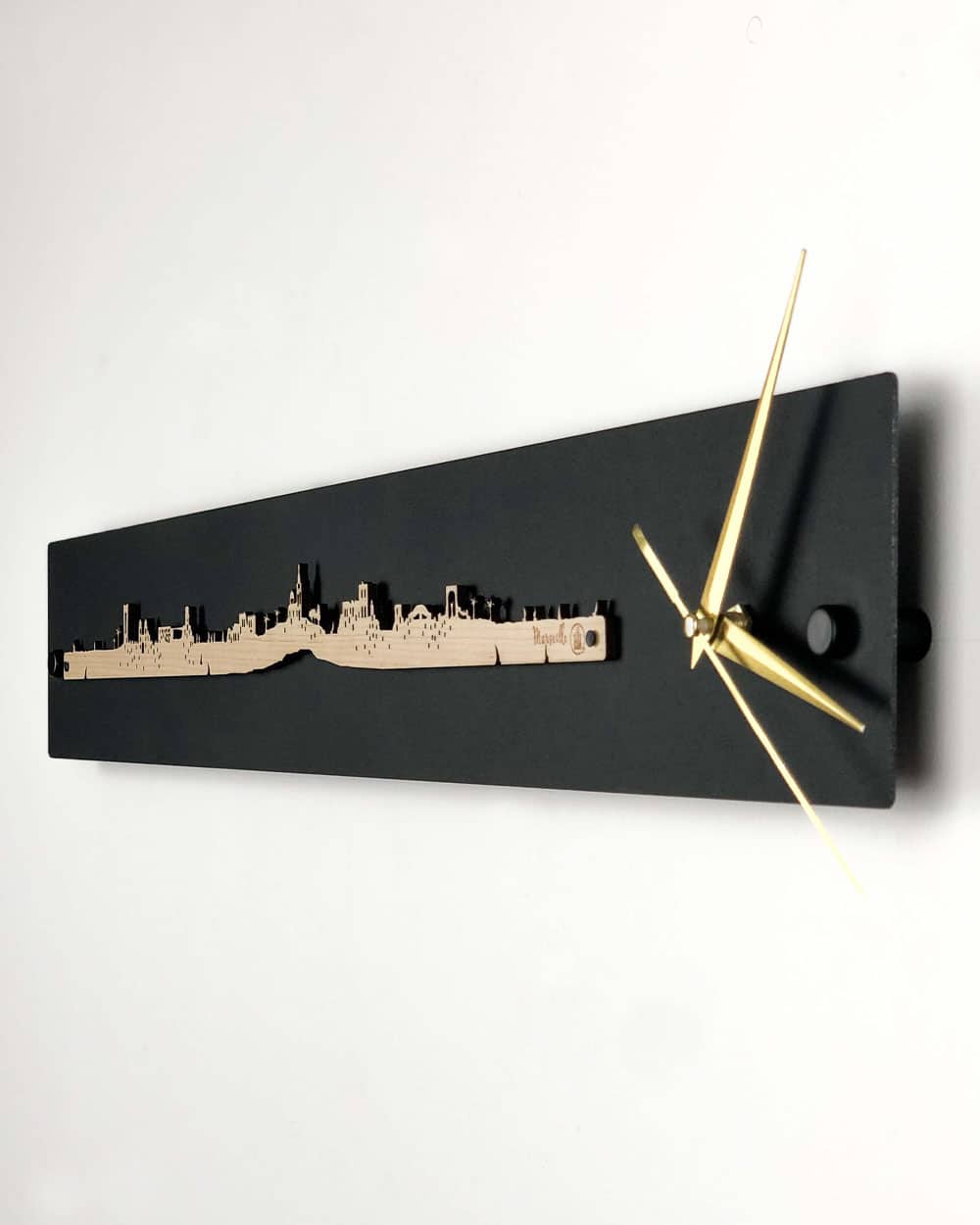 je-suis-art-marseille-horloge-murale-skyline-bois-m-tal image 2