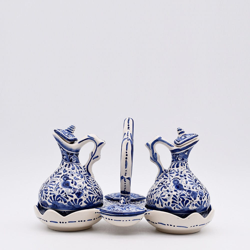 luisa-paix-o-coimbra-service-huile-vinaigre-sel-poivre-bleu image 1