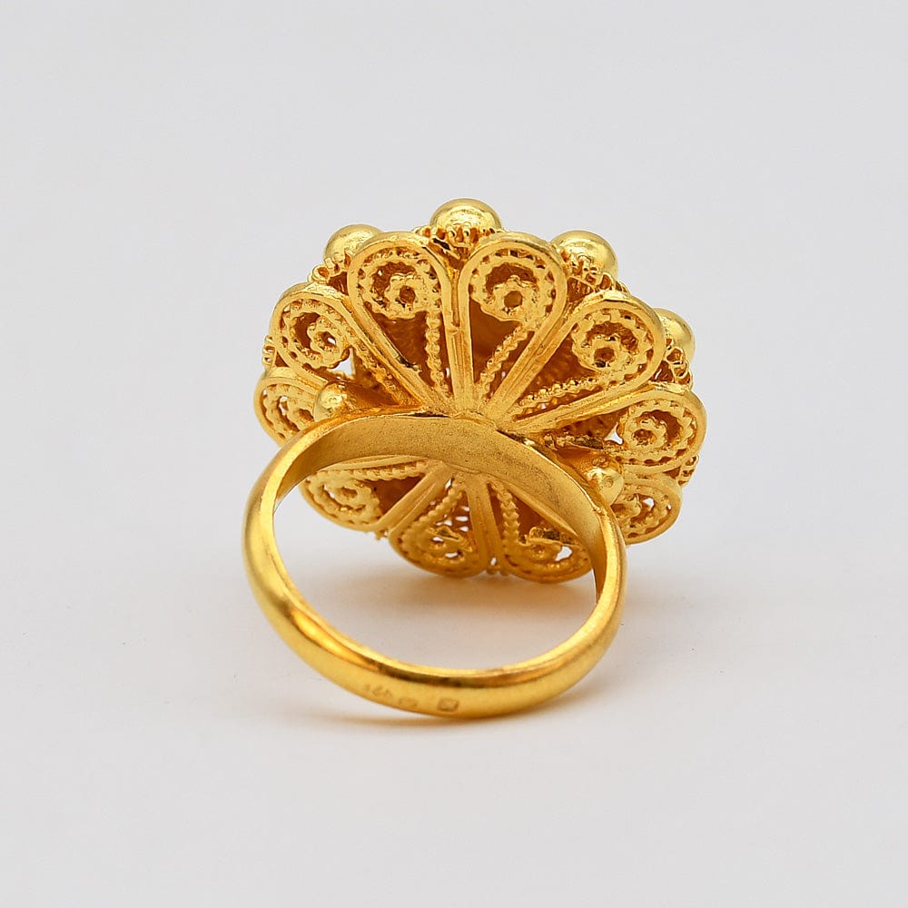 luisa-paix-o-bijoux-du-portugal-bague-argent-dor-filigrane-taille-54 image 4