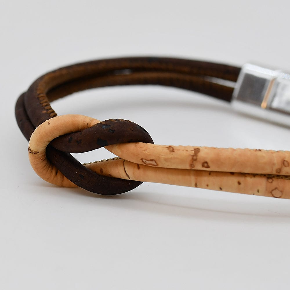 luisa-paix-o-bracelet-li-ge-bicolore-20cm-magn-tique-vegan image 3