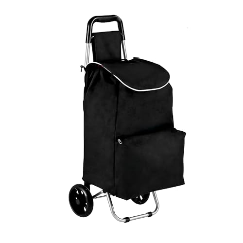 baroni-home-chariot-de-courses-35-l-noir-35x35x94-cm image 8