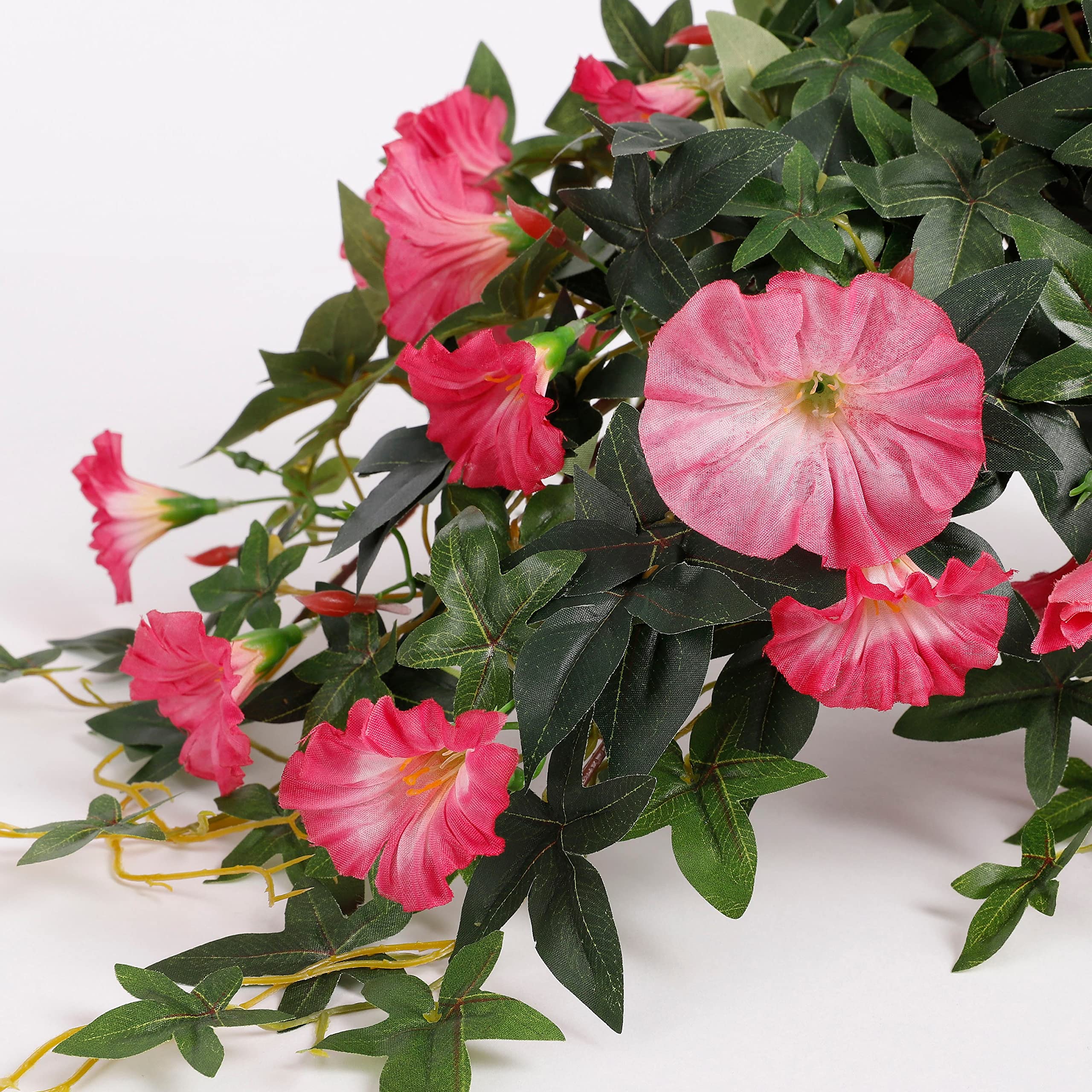 mica-decorations-petunia-fleur-artificielle-rose-50x45-cm-pot image 2