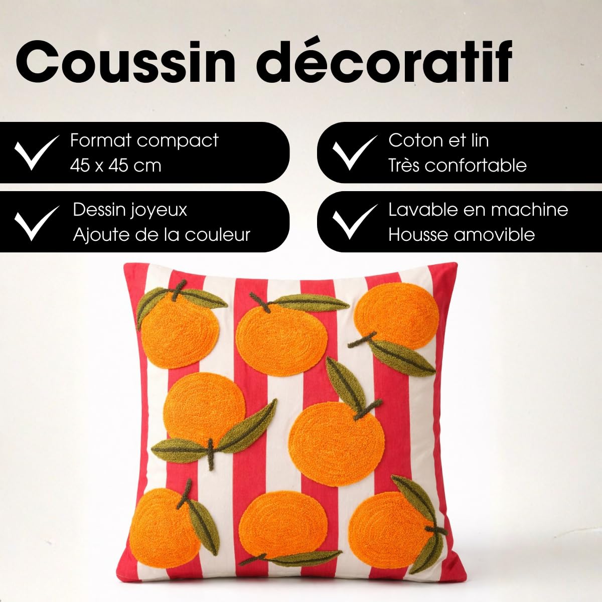 mica-decorations-orange-coussin-d-coratif-45x45-fleuri image 3