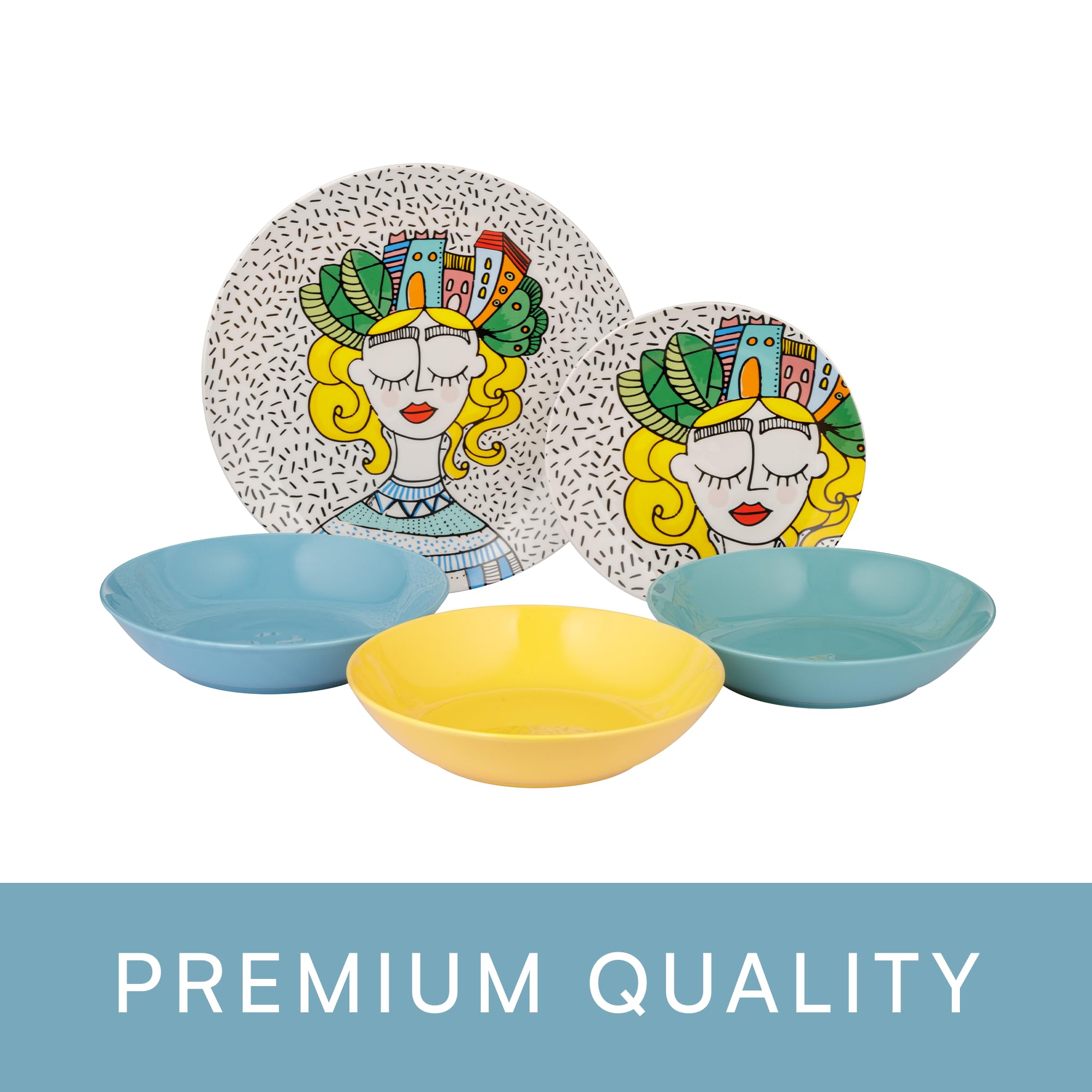 baroni-home-cucina-service-18-assiettes-city-girl-6-pers image 5