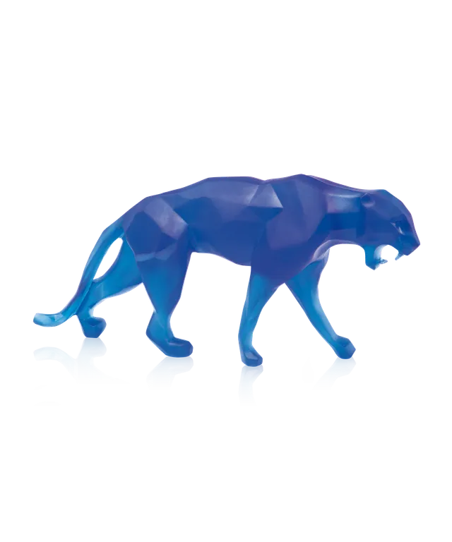 daum-art-cristal-wild-panther-sculpture-panth-re-bleue-orlinski image 1