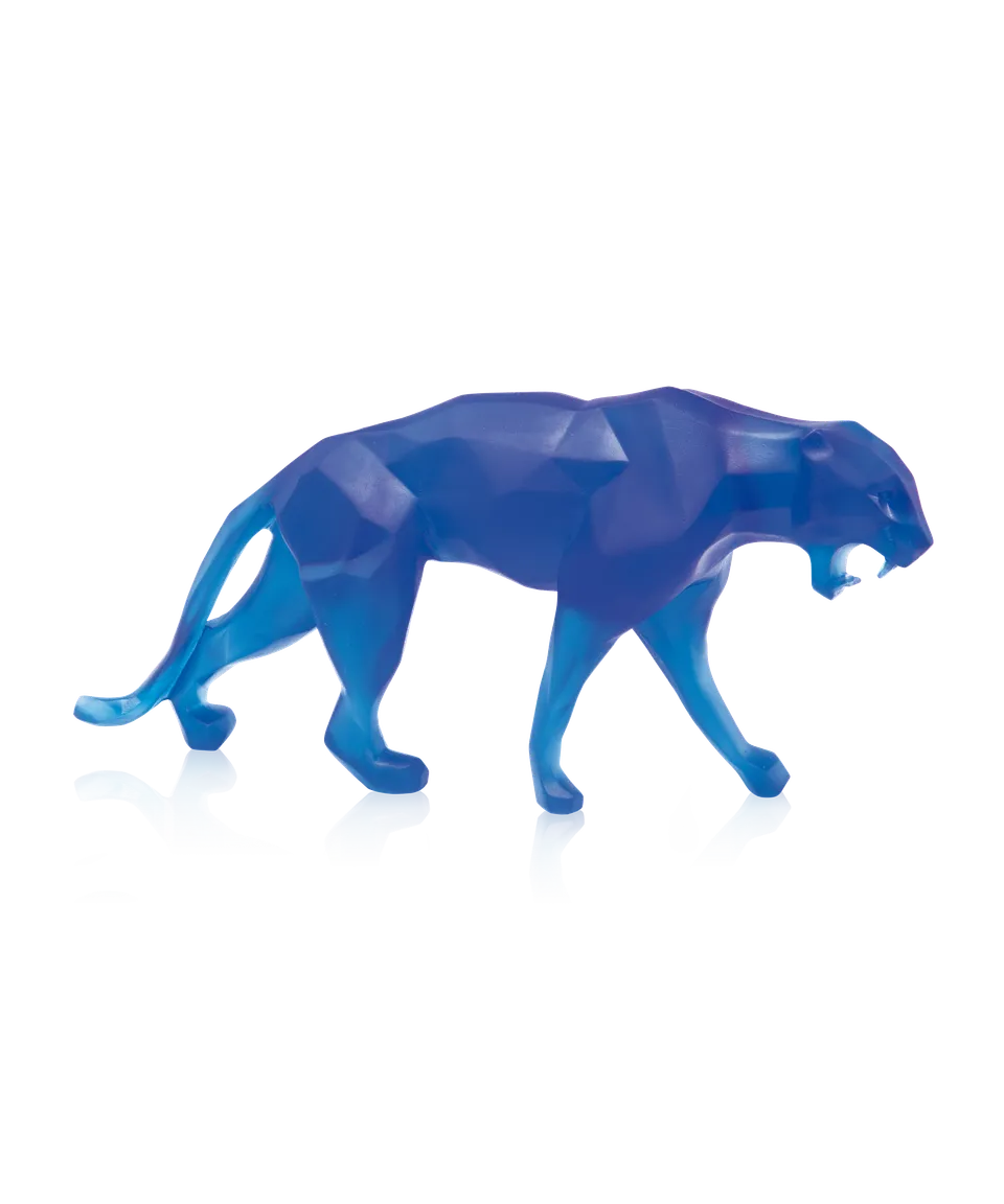 daum-art-cristal-wild-panther-sculpture-panth-re-bleue-orlinski image 1