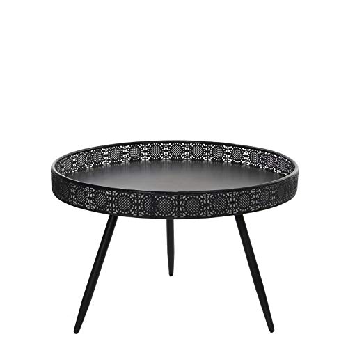mica-lagune-table-d-appoint-fer-noir-70-cm image 8