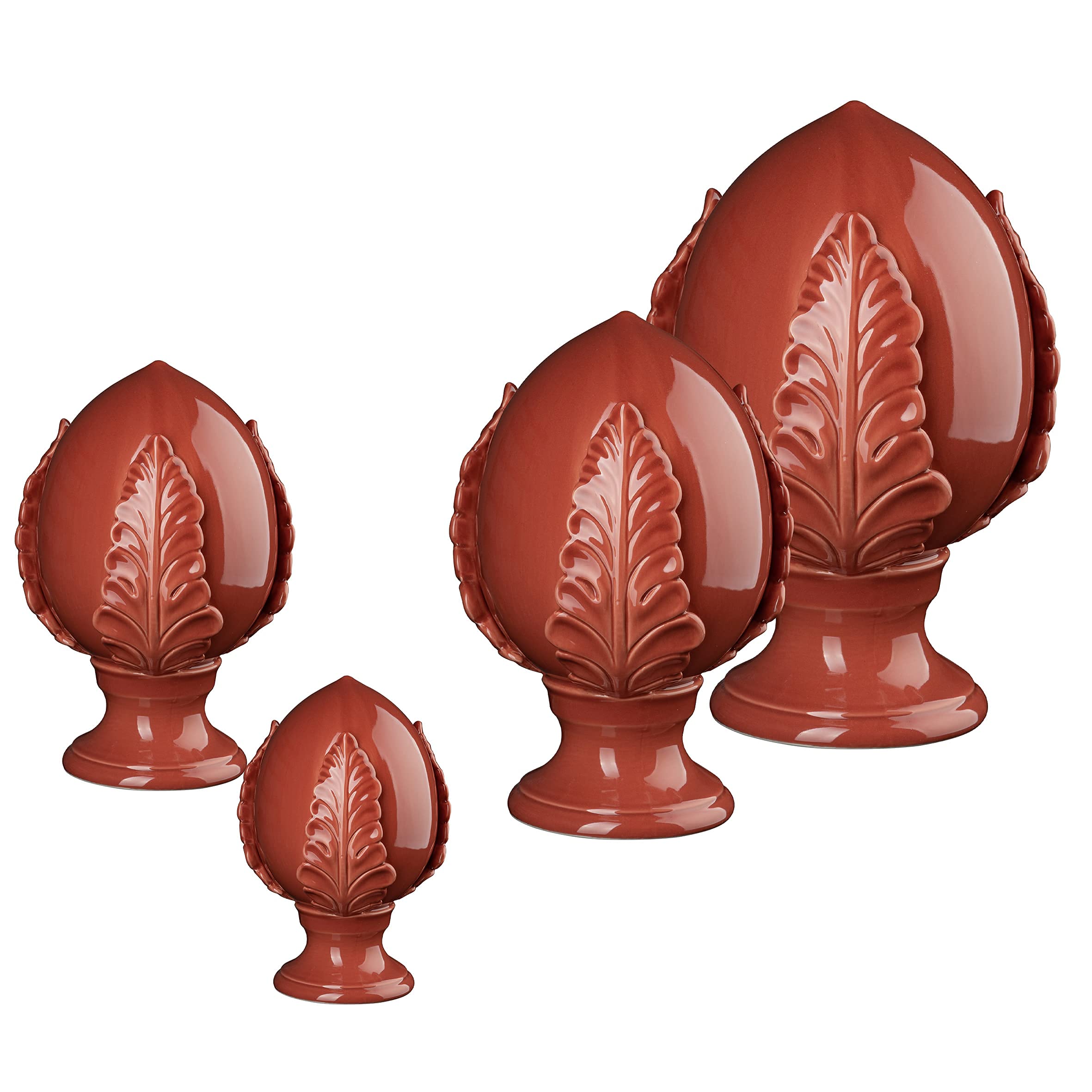 baroni-decorazioni-pumo-pouilles-porcelaine-rouge-corail-s image 4