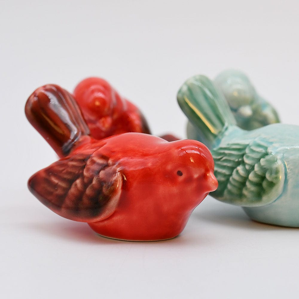 luisa-paix-o-oiseaux-en-c-ramique-rouge-paire-porte-bonheur image 4