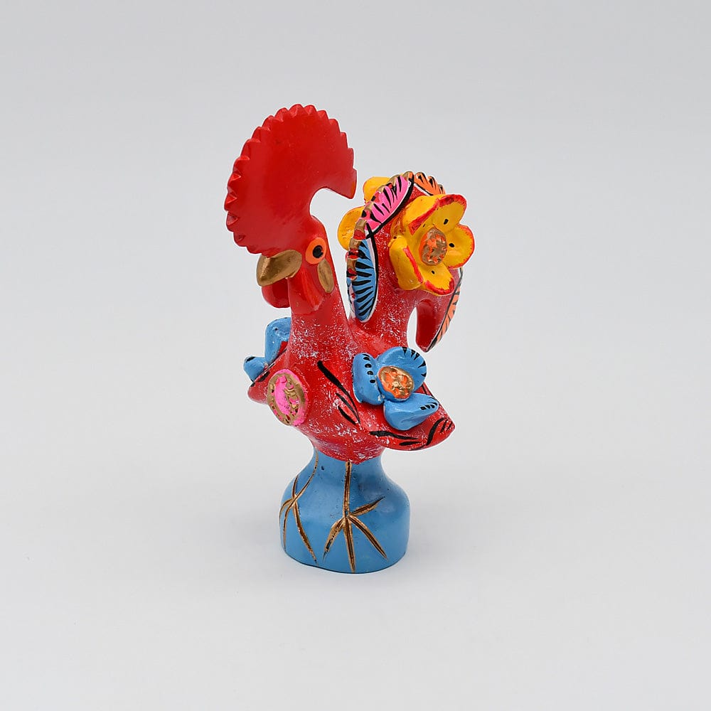 prazeres-c-ta-coq-de-barcelos-figurine-rouge-15-cm image 3