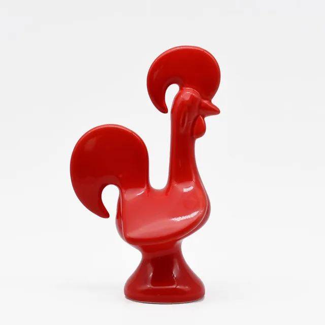 luisa-paix-o-coq-portugais-c-ramique-rouge-14-cm image 1