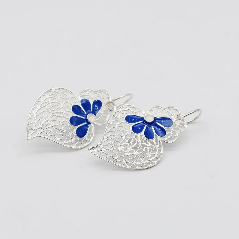 luisa-paix-o-c-ur-de-viana-boucles-argent-filigrane-3-5cm image 1