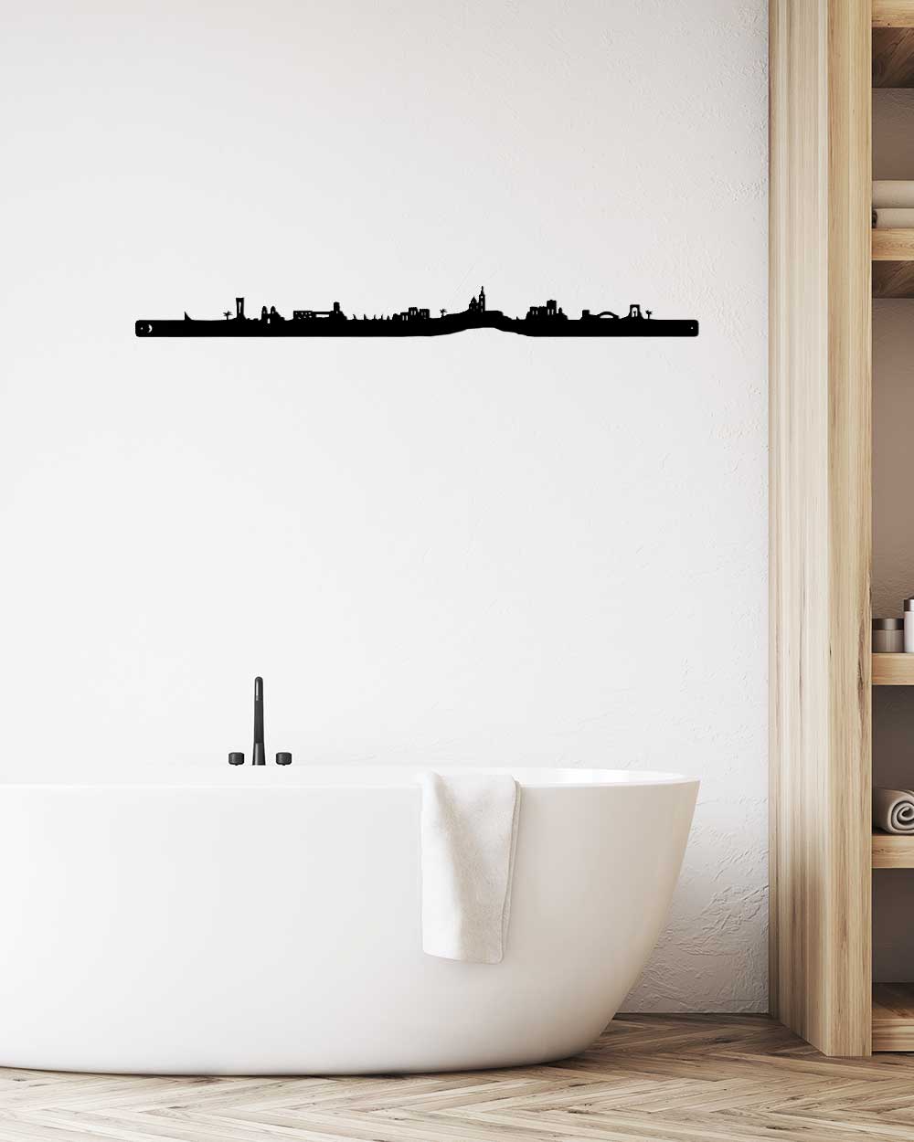 je-suis-art-skylines-france-skyline-marseille-silhouette-m-tal image 1