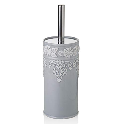 baroni-tutto-bagno-brosse-wc-c-ramique-grise-32-cm image 6