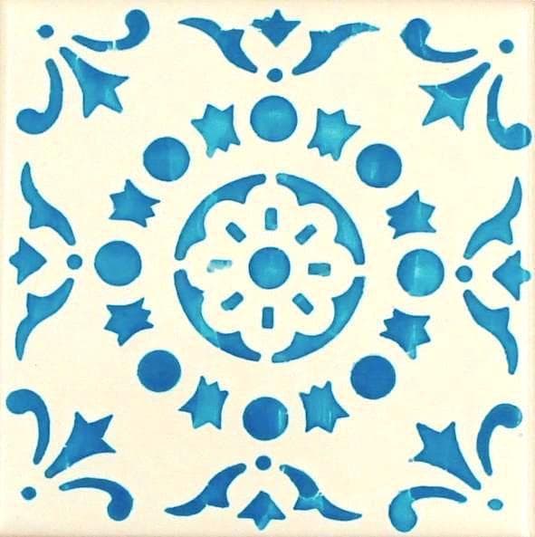 luisa-paix-o-azulejos-padr-o-11x11cm-carreau-peint-main-portugais-3 image 2
