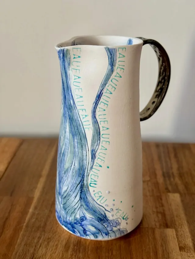 l-atelier-c-cours-d-eau-pichet-porcelaine-90-cl image 1