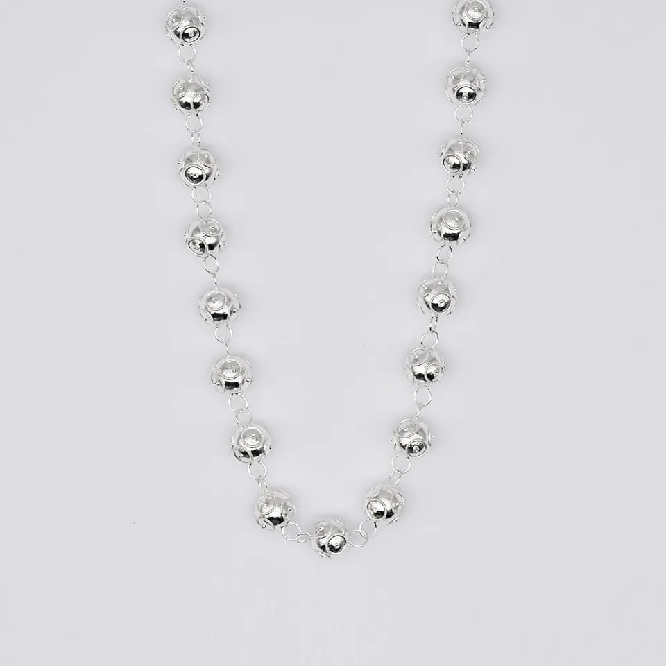 luisa-paix-o-conta-de-viana-collier-perles-argent-45cm image 1