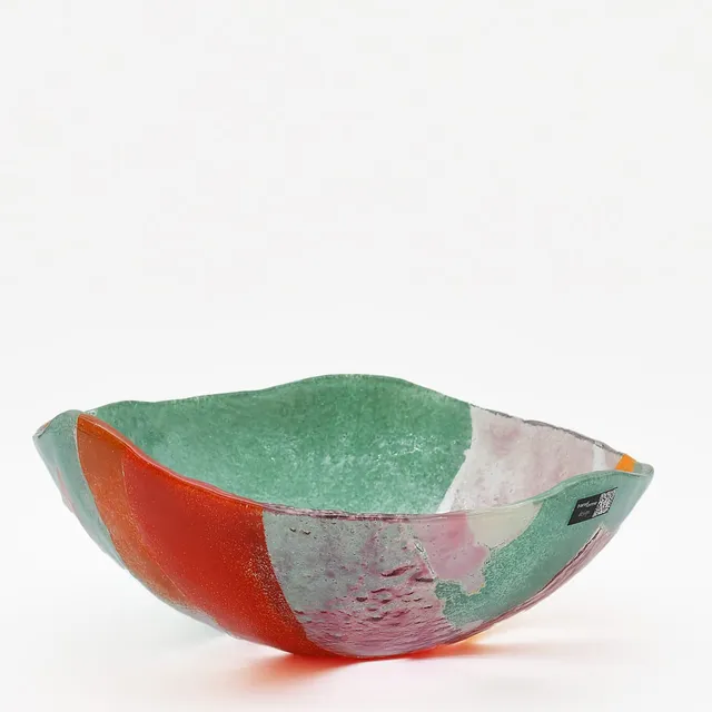 luisa-paix-o-marinha-grande-28cm-saladier-verre-fait-main-2 image 1