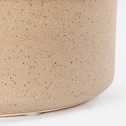 mica-decorations-lago-pot-fleurs-rond-marron-20-5-cm image 8