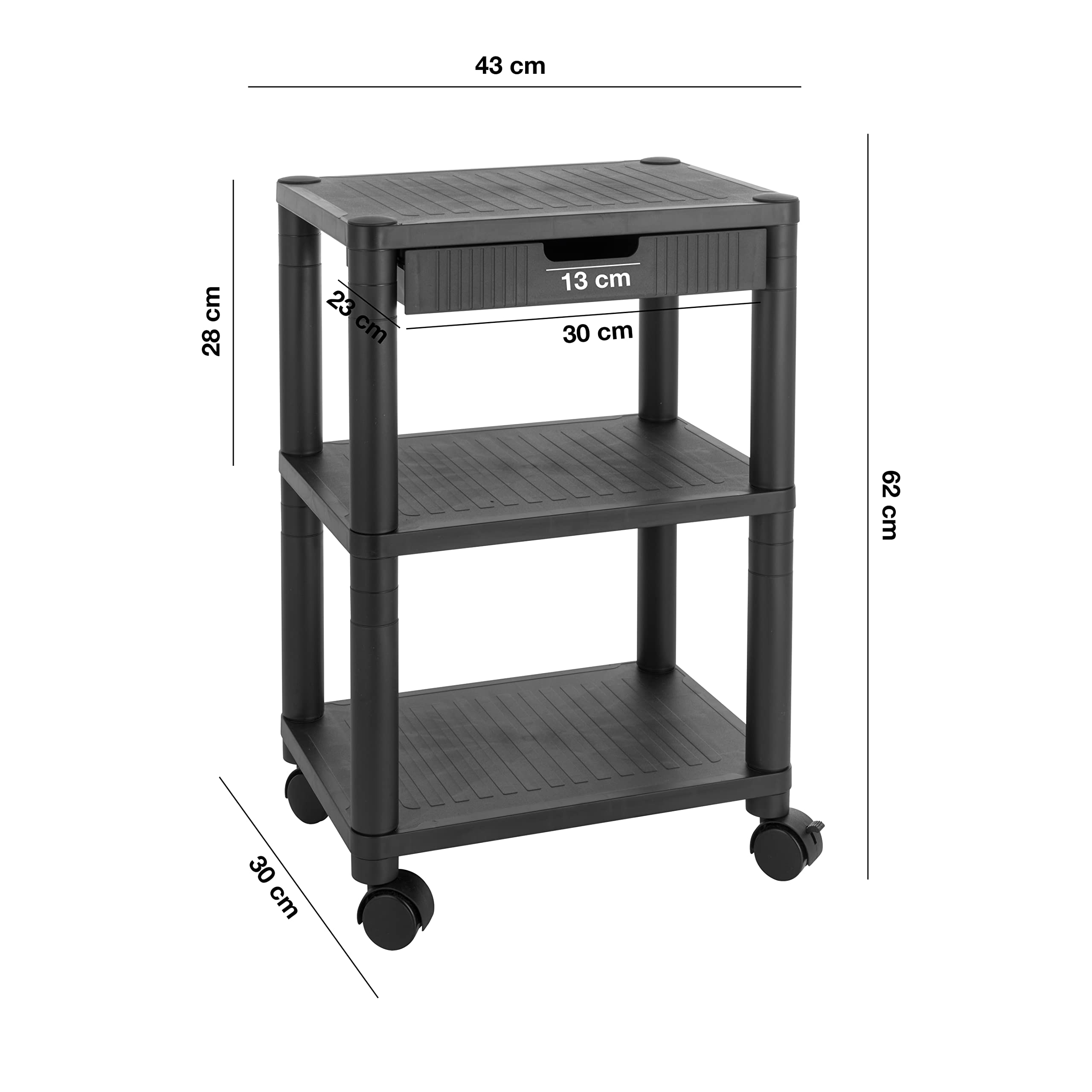 baroni-home-organizzazione-meuble-bureau-noir-3-tag-res image 3