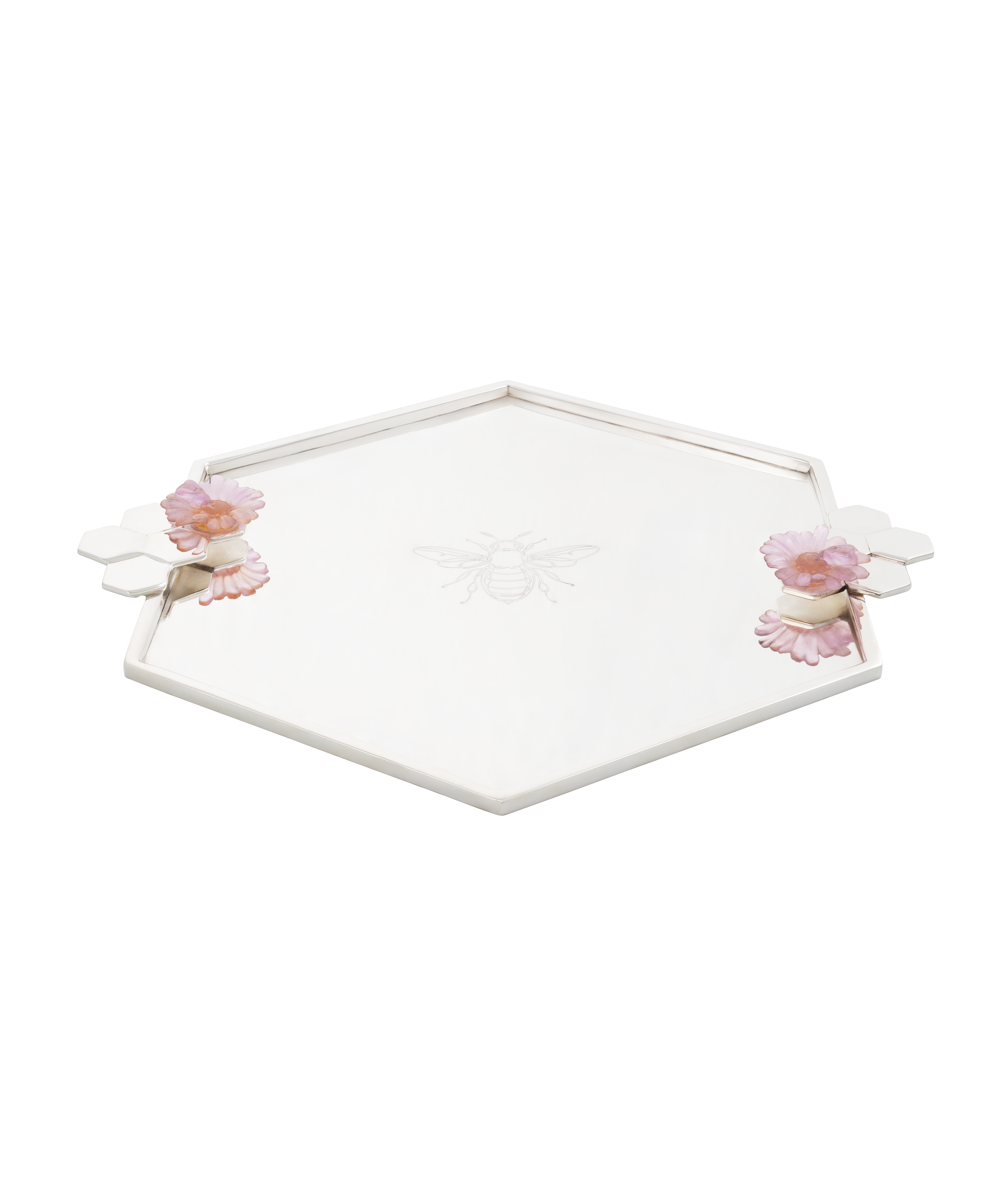 daum-or-d-abeille-plateau-grand-mod-le-cristal-dor image 2